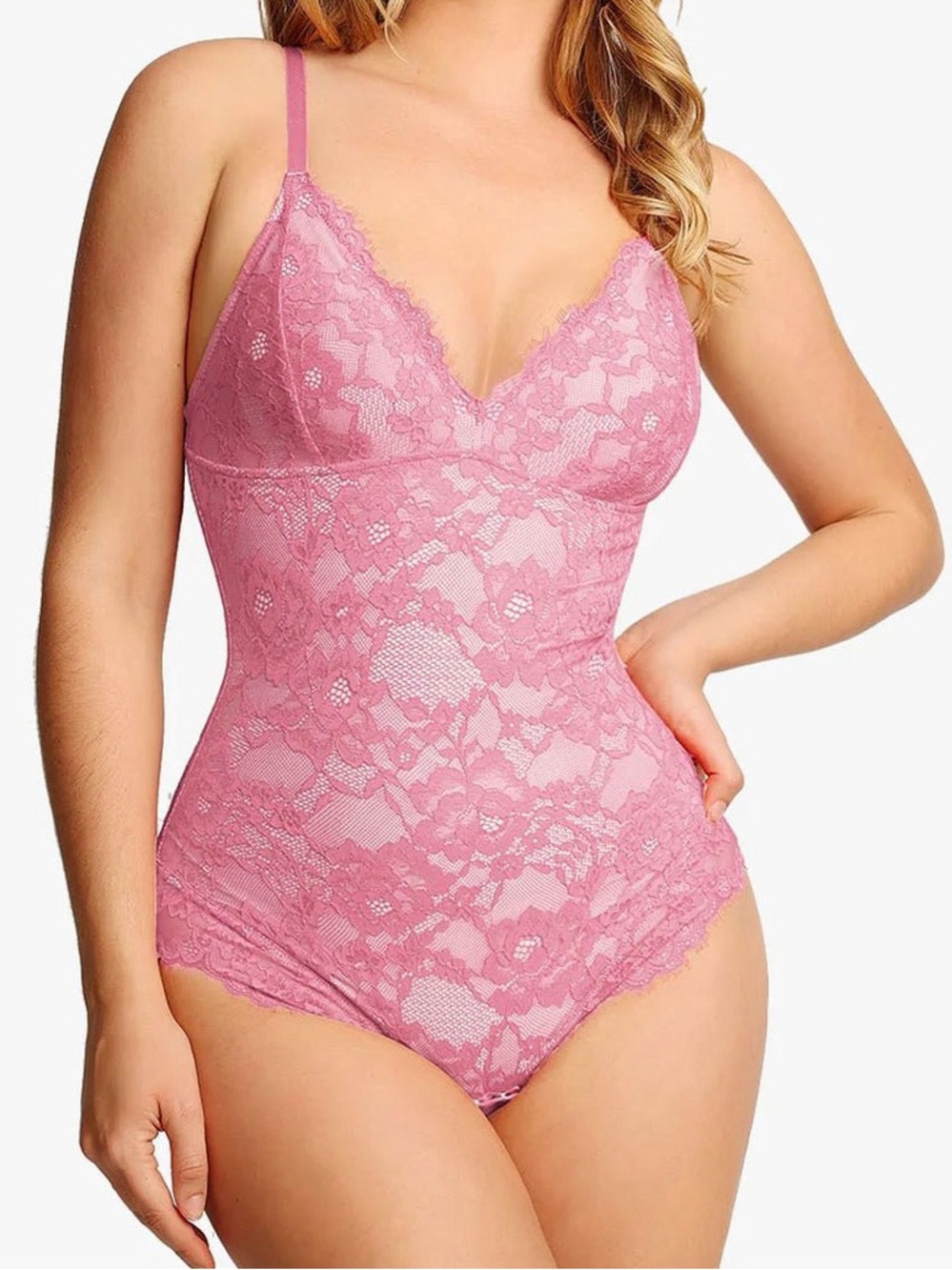 Shapewear Firm Control
Smoothing Full Lace Thong
Bodysuit